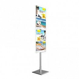 Information display Smart floor 3xA3, vertical